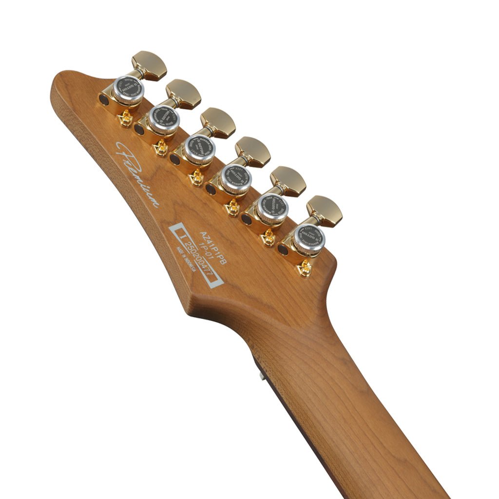 Ibanez AZ41P1PB Premium Electric Guitar - Transparent Grey Burst Electric Guitars Sky Music