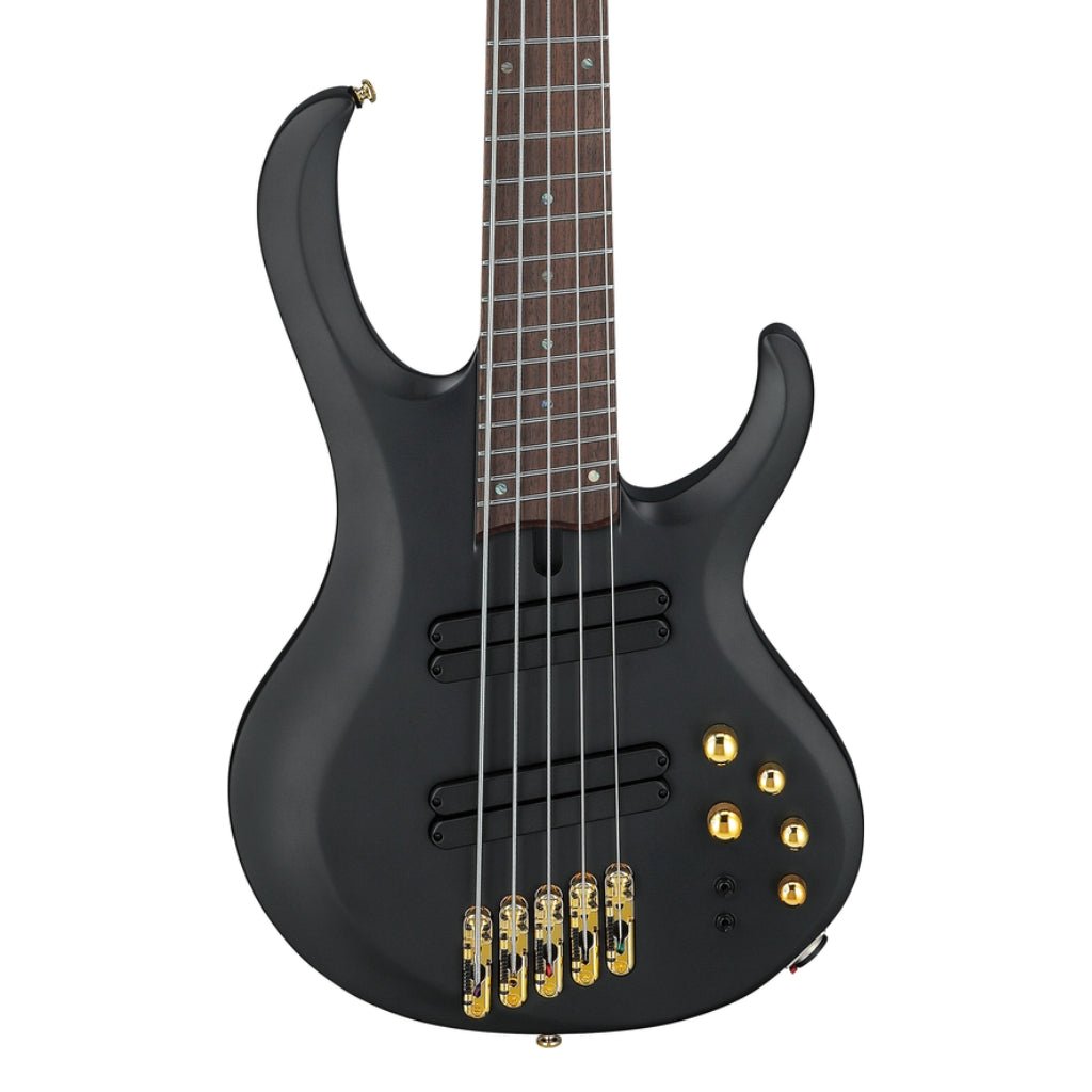 Ibanez Bass Workshop BTB605LM 5-String Electric Bass - Black Flat Bass Guitars Sky Music
