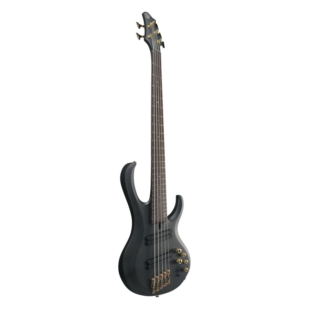 Ibanez Bass Workshop BTB605LM 5-String Electric Bass - Black Flat Bass Guitars Sky Music