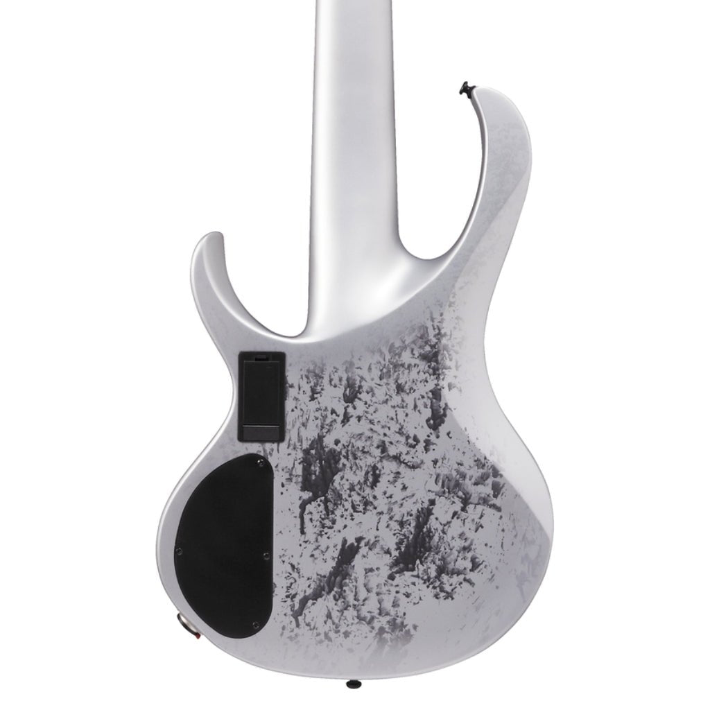 Ibanez BTB25TH6SLM 6 String Electric Bass Guitar Silver Blizzard Matte Bass Guitars Sky Music