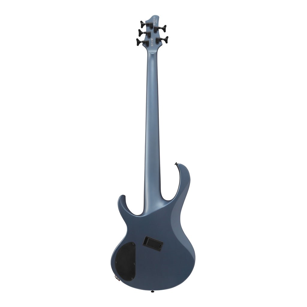 Ibanez BTB605MS Midnight Arctic Ocean Matte 5 String Electric Bass with Case Bass Guitars Sky Music