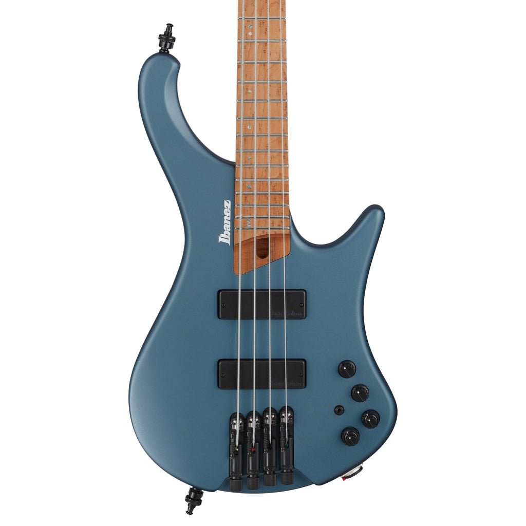 Ibanez EHB1000AOM Headless 4 String Electric Bass Guitar Arctic Ocean Matte Bass Guitars Sky Music