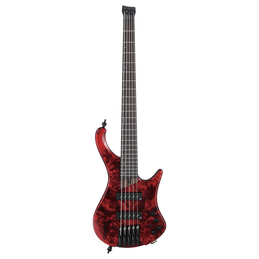 Ibanez EHB1505SWL Headless 5 String Electric Bass Guitar Stained Wine Red Low Gloss Bass Guitars Sky Music