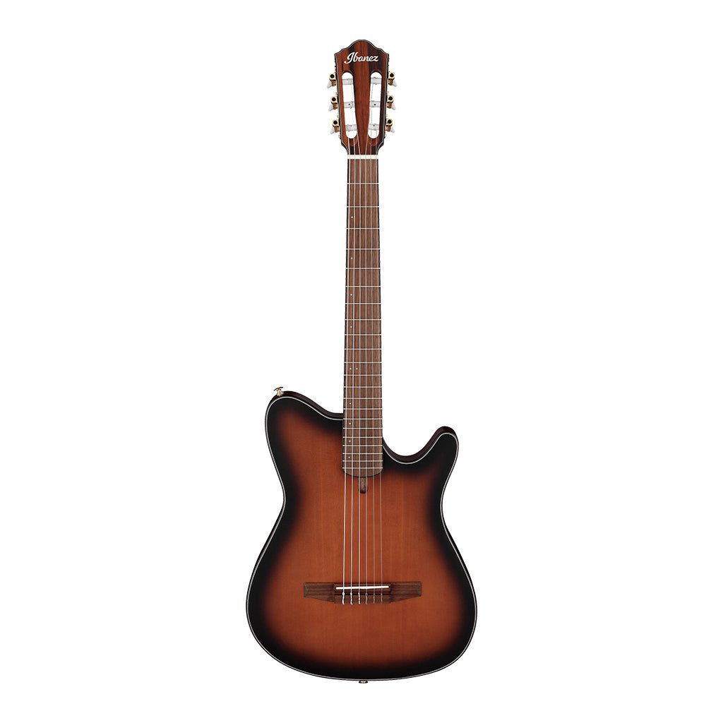 Ibanez FRH10N Brown Sunburst Flat Nylon String Guitar Classical Guitars Sky Music