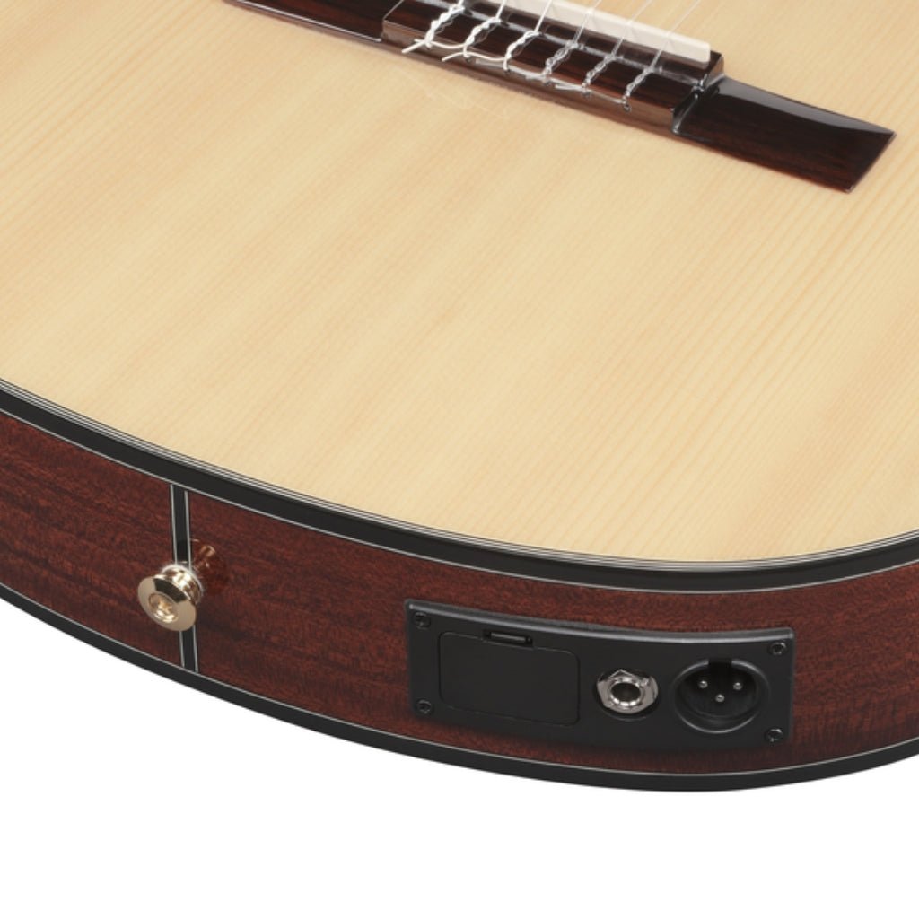 Ibanez GA35TCE High Gloss Classical Guitar - Natural Acoustic Guitars Sky Music