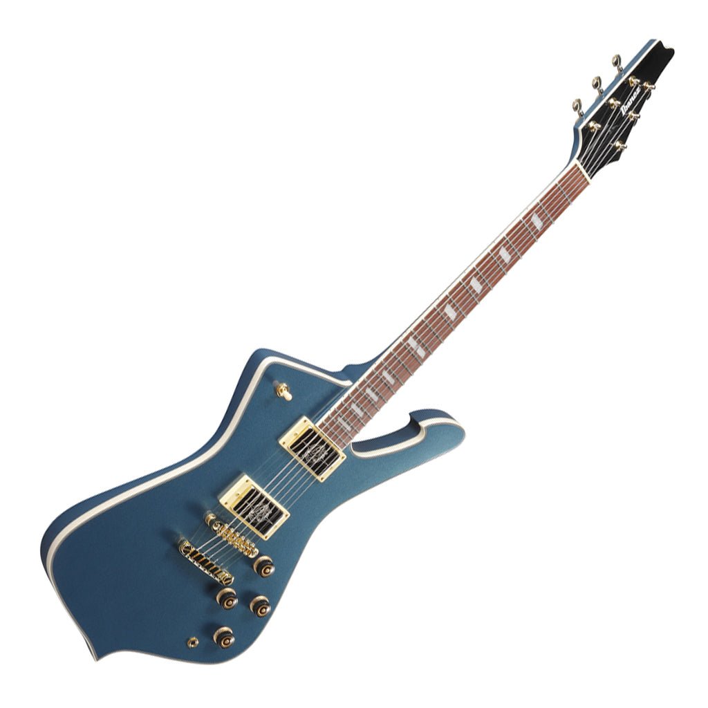 Ibanez IC420ABM Electric Guitar Antique Blue Metallic Electric Guitars Sky Music