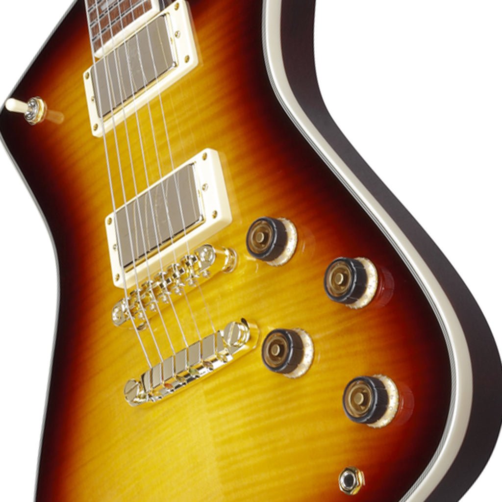 Ibanez IC420FMVLS Electric Guitar Violin Sunburst Electric Guitars Sky Music