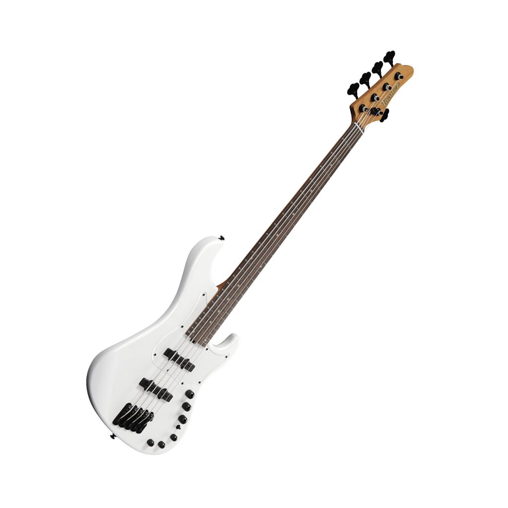 Ibanez MDM1005 5-String Electric Bass - Pearl White Bass Guitars Sky Music