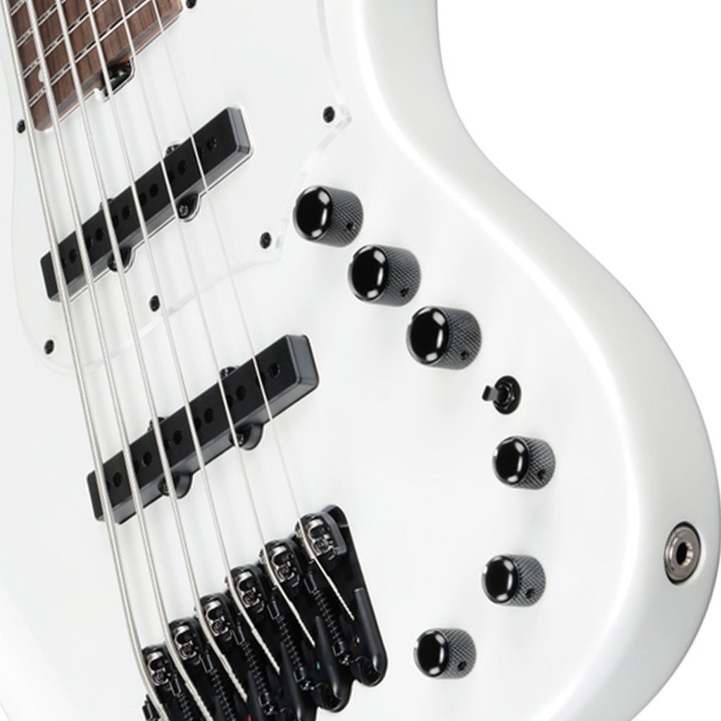 Ibanez MDM1006 6-String Electric Bass - Pearl White Bass Guitars Sky Music