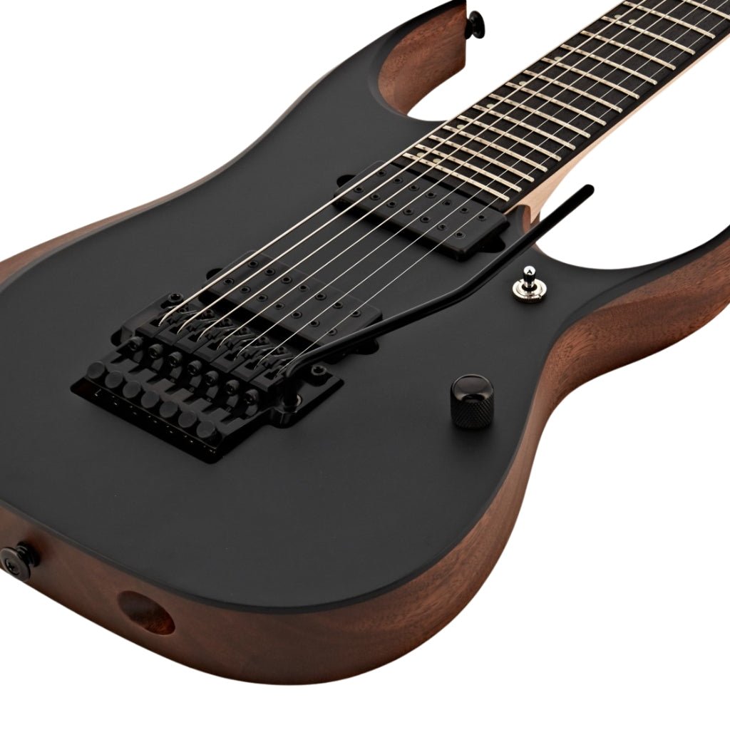 Ibanez Prestige RGDR4327R 7-String Electric Guitar - Natural Flat Electric Guitars Sky Music