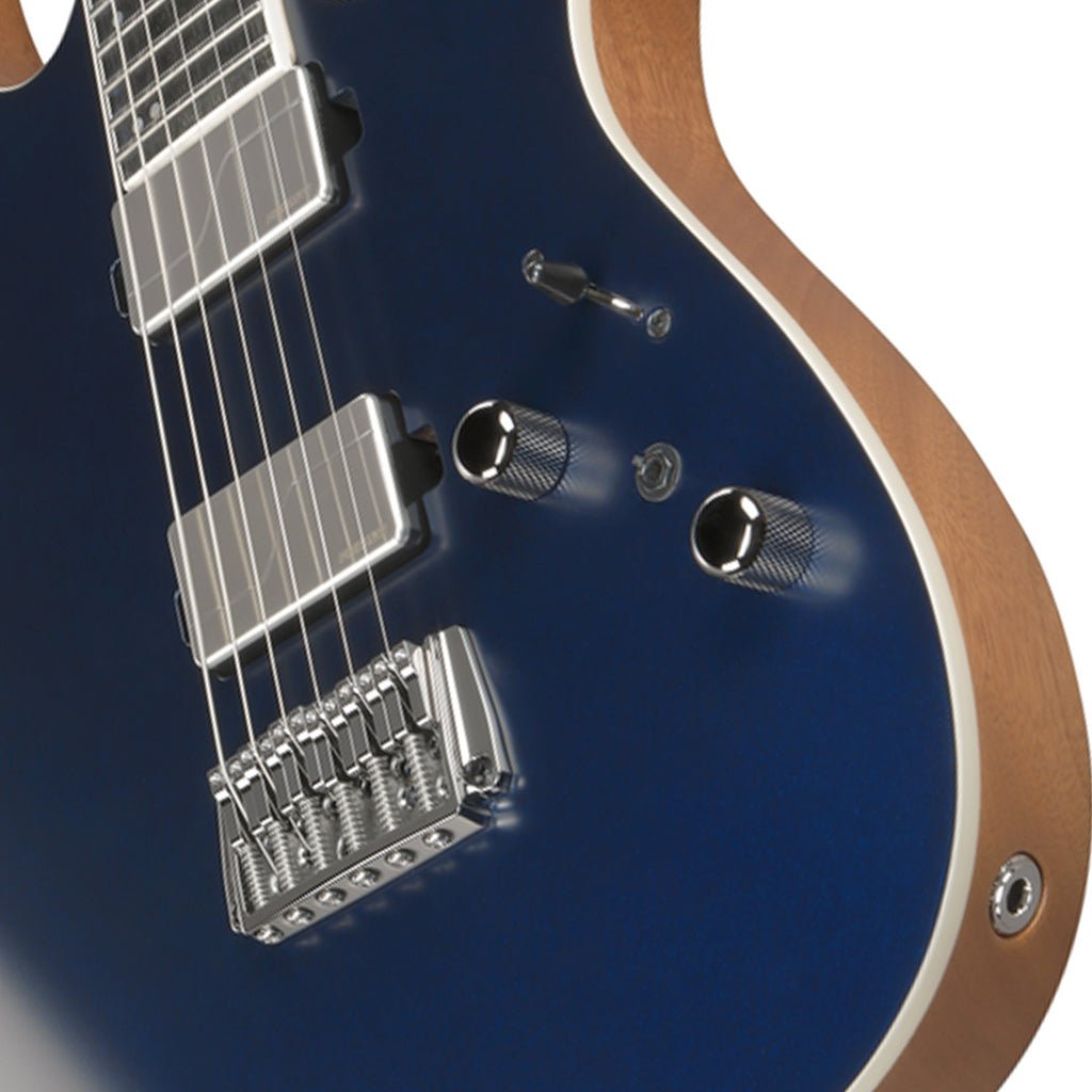 Ibanez RG5121R Electric Guitar - Dark Tide Blue Flat Electric Guitars Sky Music