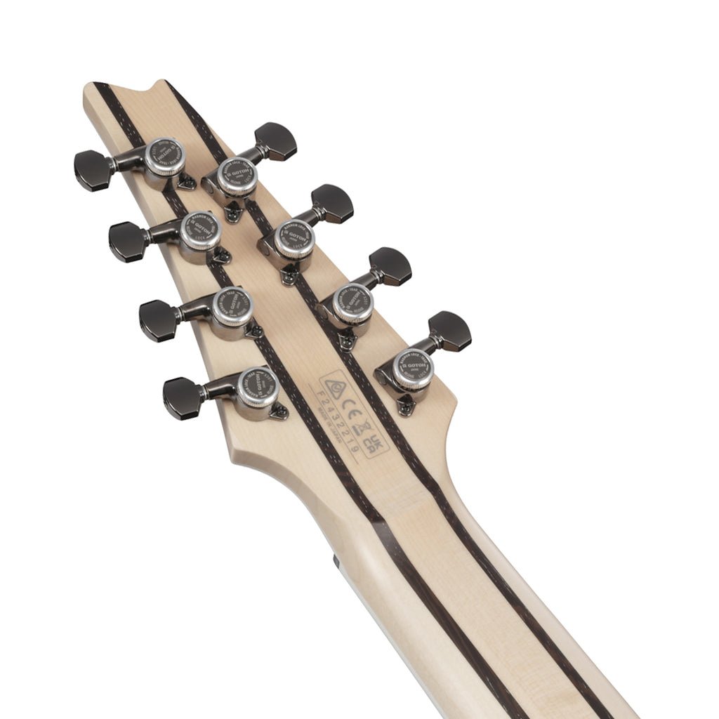 Ibanez RG5328R 8-String Prestige Electric Guitar - Lightning Through A Dark Electric Guitars Sky Music