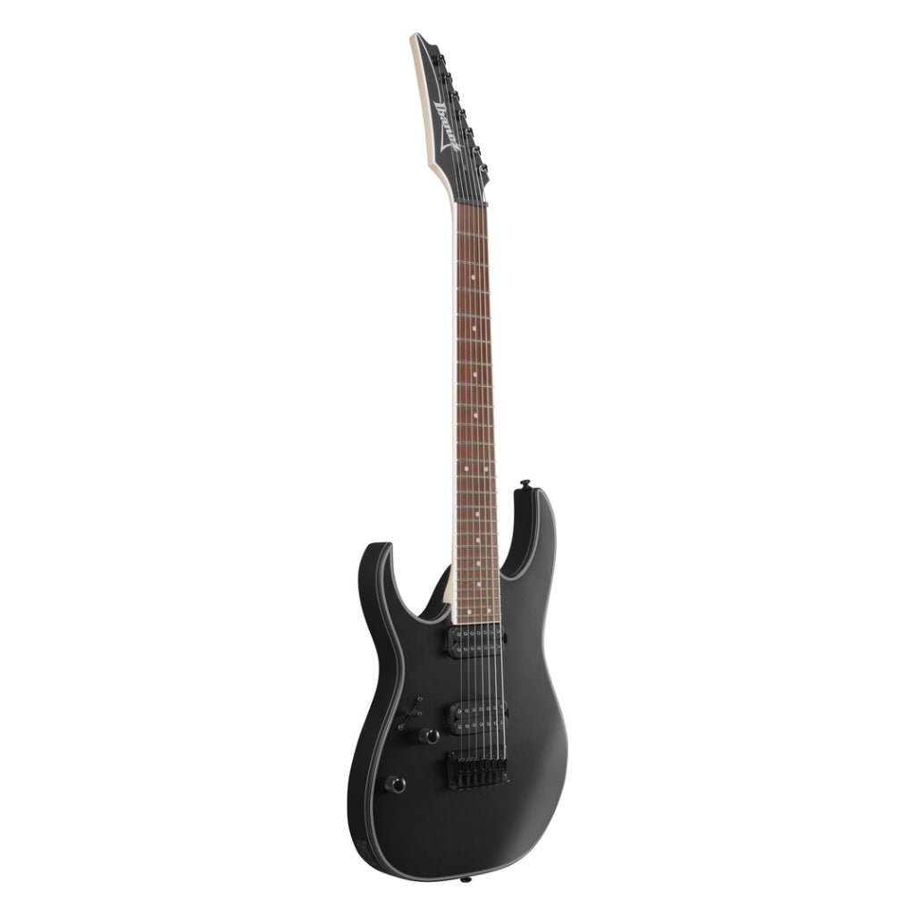 Ibanez RG7421EXL Left Handed 7-String Electric Guitar - Black Flat Electric Guitars Sky Music