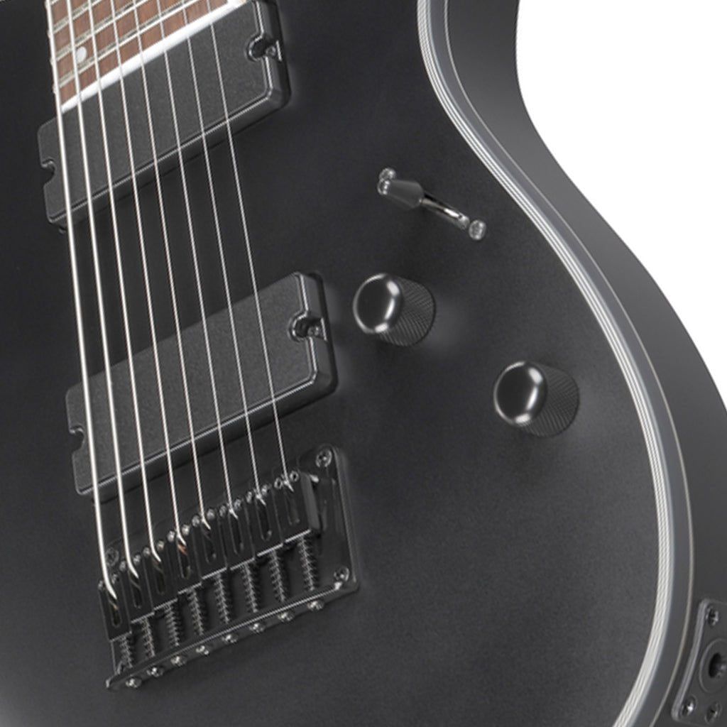 Ibanez RG8EXBKF 8 String Electric Guitar Black Flat Electric Guitars Sky Music