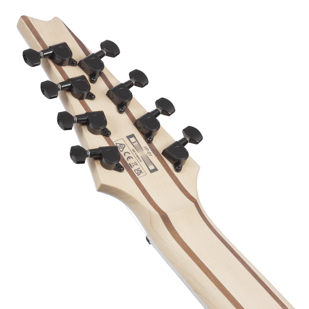 Ibanez RG8EXBKF 8 String Electric Guitar Black Flat Electric Guitars Sky Music