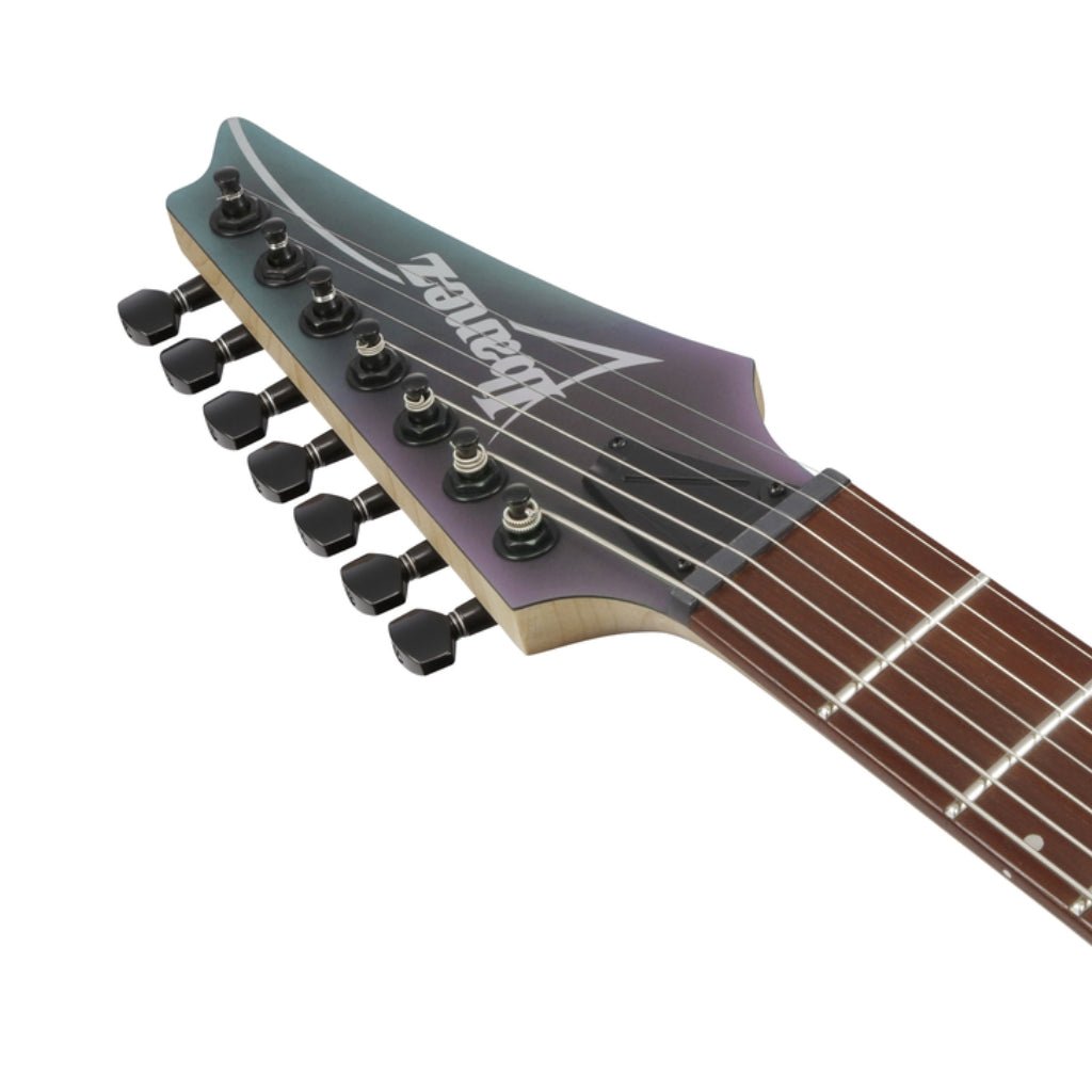 Ibanez RGA742EX 7-String Electric Guitar - Black Aurora Burst Matte Electric Guitars Sky Music
