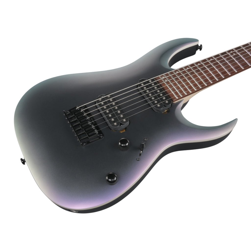 Ibanez RGA742EX 7-String Electric Guitar - Black Aurora Burst Matte Electric Guitars Sky Music