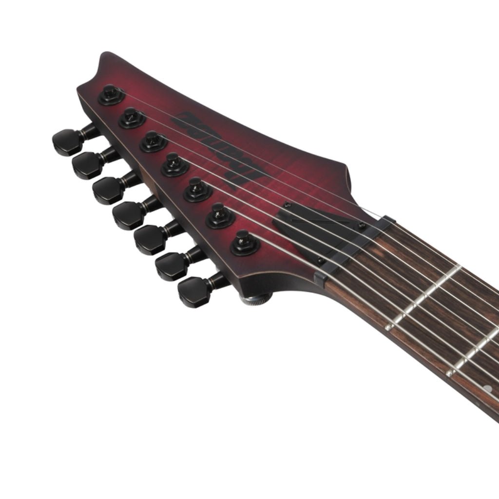 Ibanez RGD721FA 7-String Electric Guitar - Stained Wine Red Burst Flat Electric Guitars Sky Music