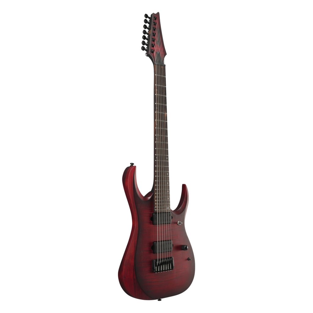 Ibanez RGD721FA 7-String Electric Guitar - Stained Wine Red Burst Flat Electric Guitars Sky Music