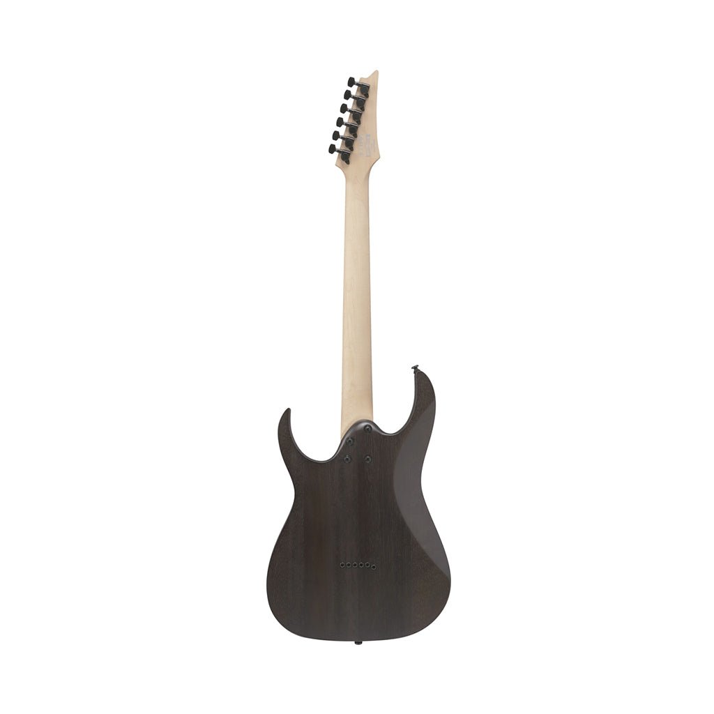 Ibanez RGR431PB Poplar Burl Top Electric Guitar - Charcoal Gray Flat Electric Guitars Sky Music