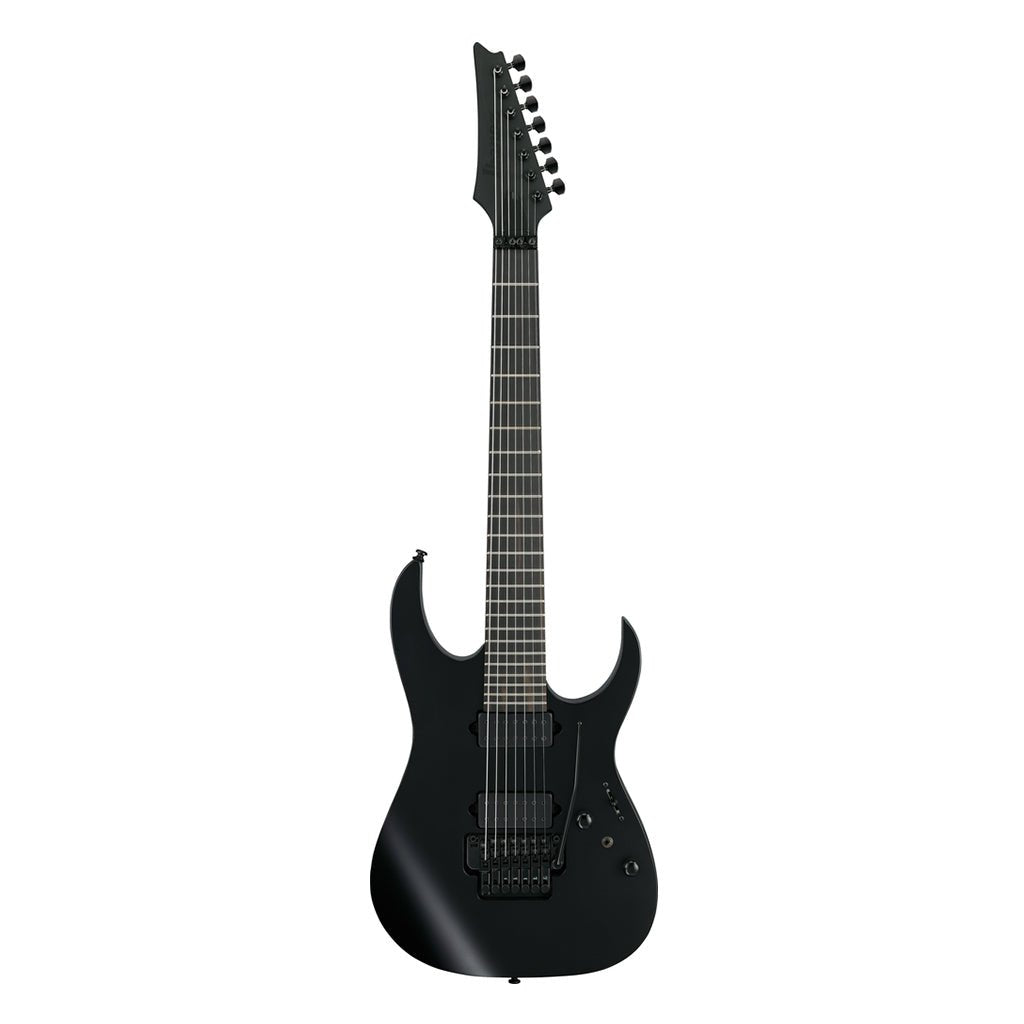 Ibanez RGRB720 7-String Electric Guitar with Ebony Fretboard - Black Flat Electric Guitars Sky Music