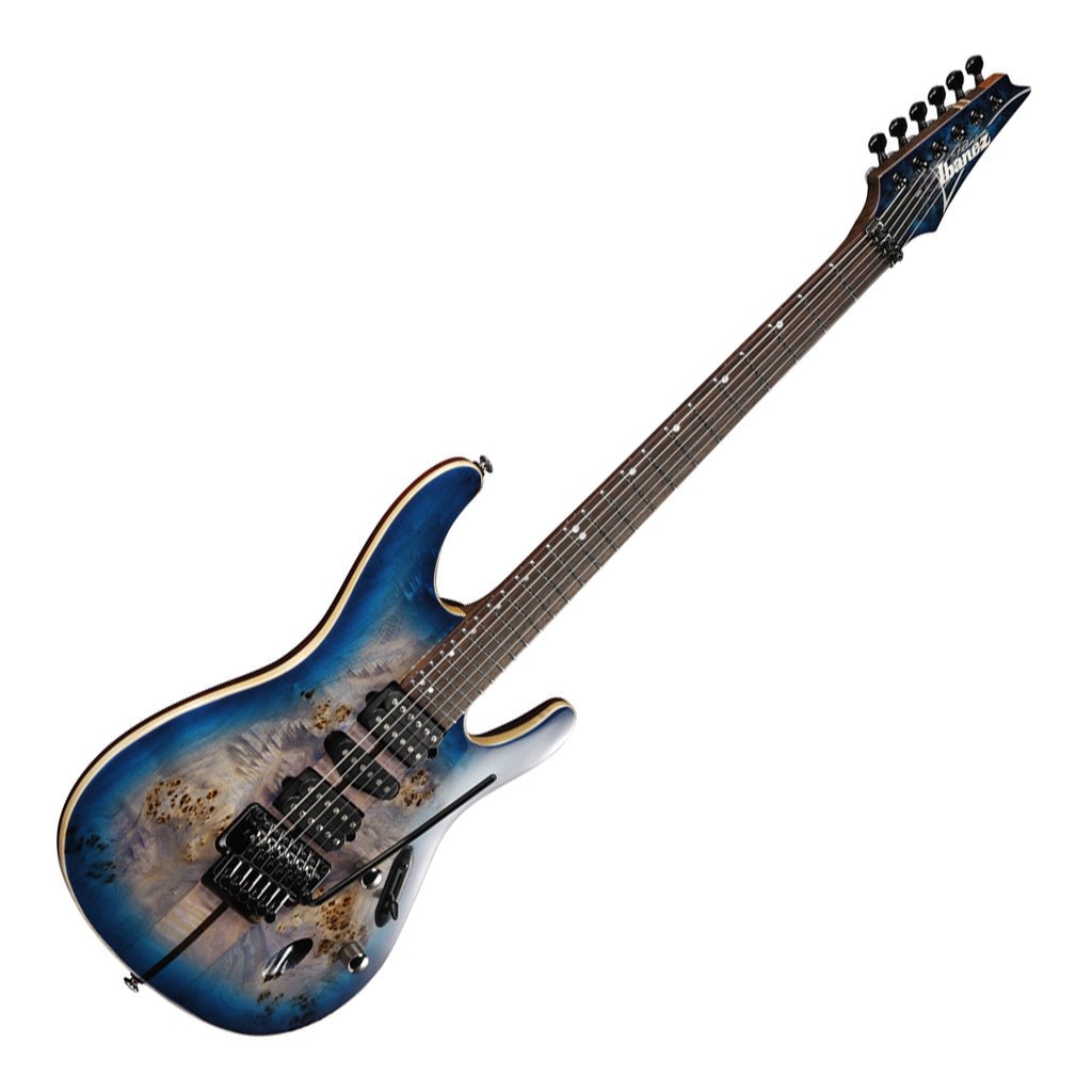 Ibanez S1070PBZCLB Electric Guitar Cerulean Blue Burst Electric Guitars Sky Music