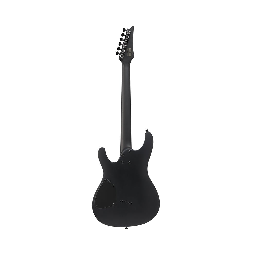Ibanez S721RB Iron Label S Series Electric Guitar - Black Flat Electric Guitars Sky Music