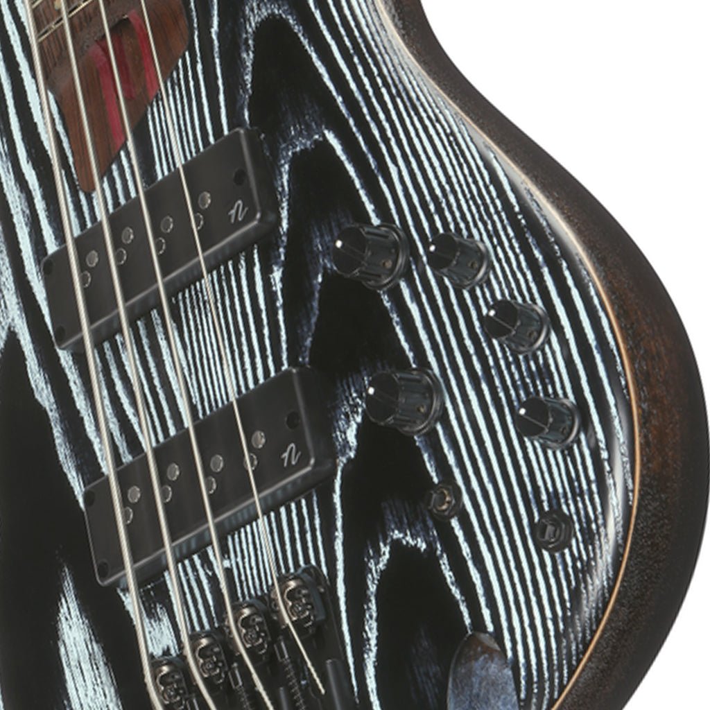 Ibanez SR1320SB Premium Bass Nordstrand Pickups - Aqua Wave Low Gloss Bass Guitars Sky Music