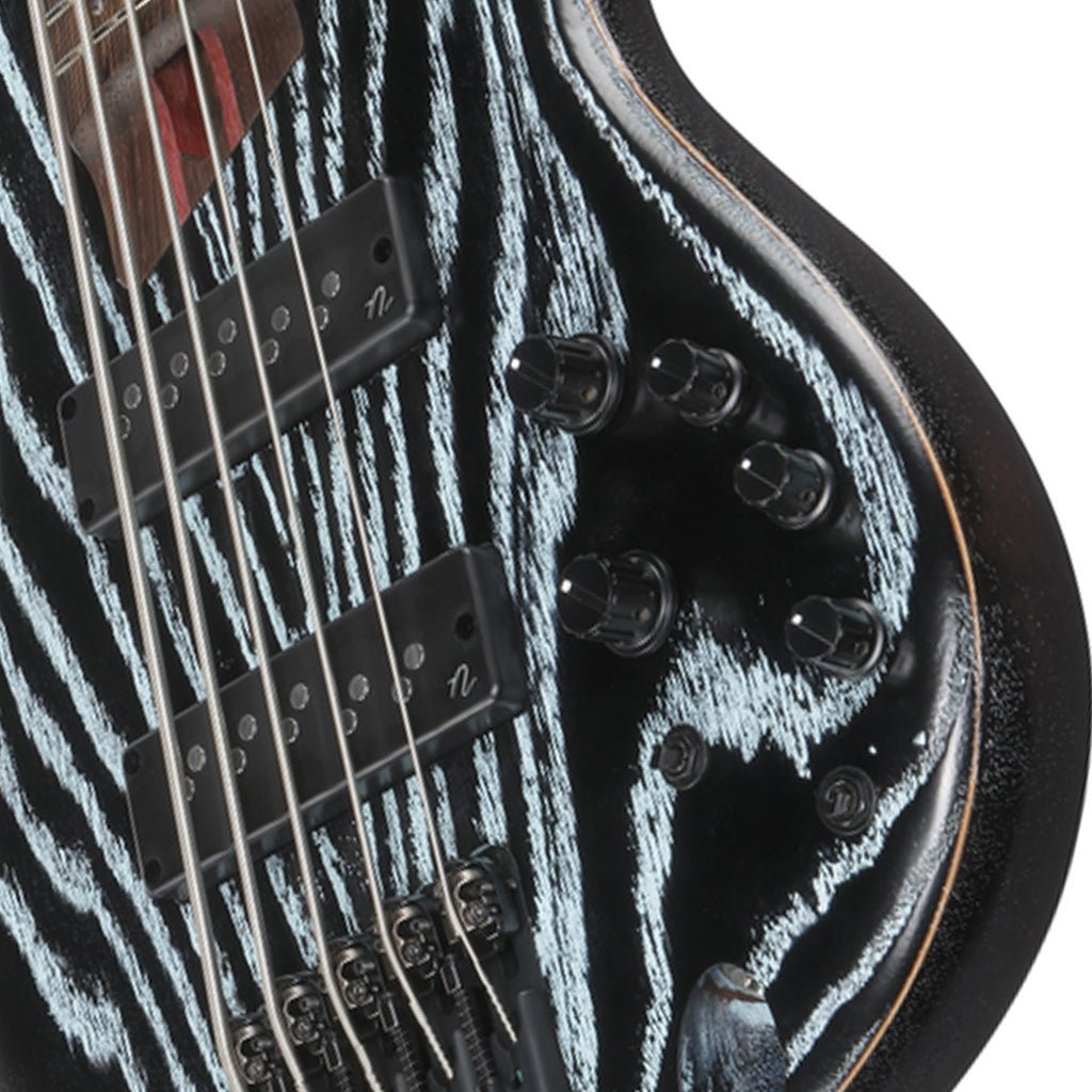 Ibanez SR1325SB Premium 5-String Bass Nordstrand Pickups - Aqua Wave Low Gloss Bass Guitars Sky Music