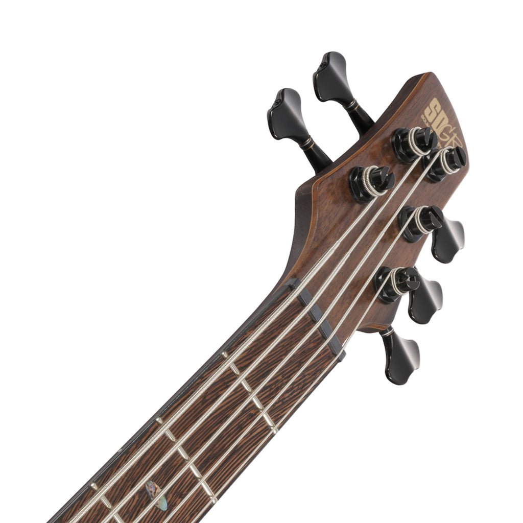 Ibanez SR1325SB Premium 5-String Bass Nordstrand Pickups - Aqua Wave Low Gloss Bass Guitars Sky Music