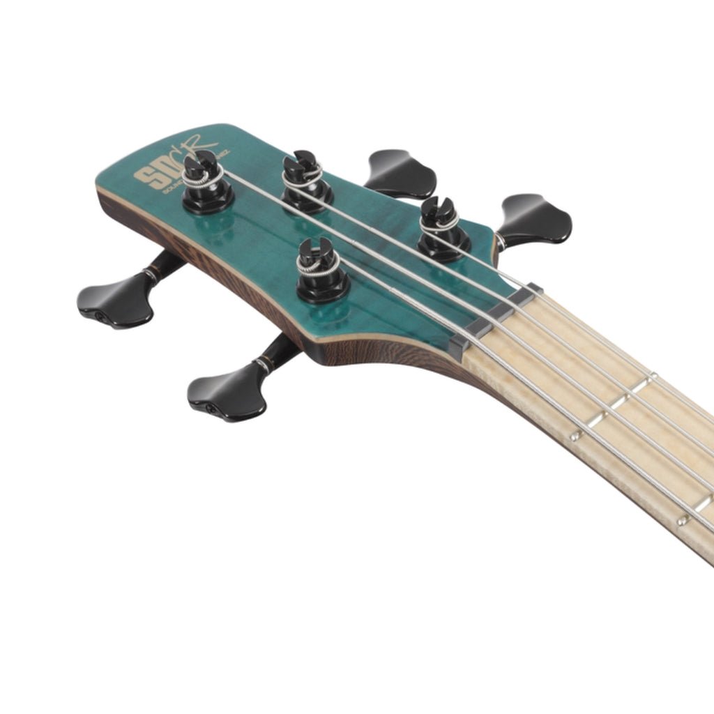 Ibanez SR1420BCGL 4 String Electric Bass Guitar Caribbean Green Low Gloss Bass Guitars Sky Music