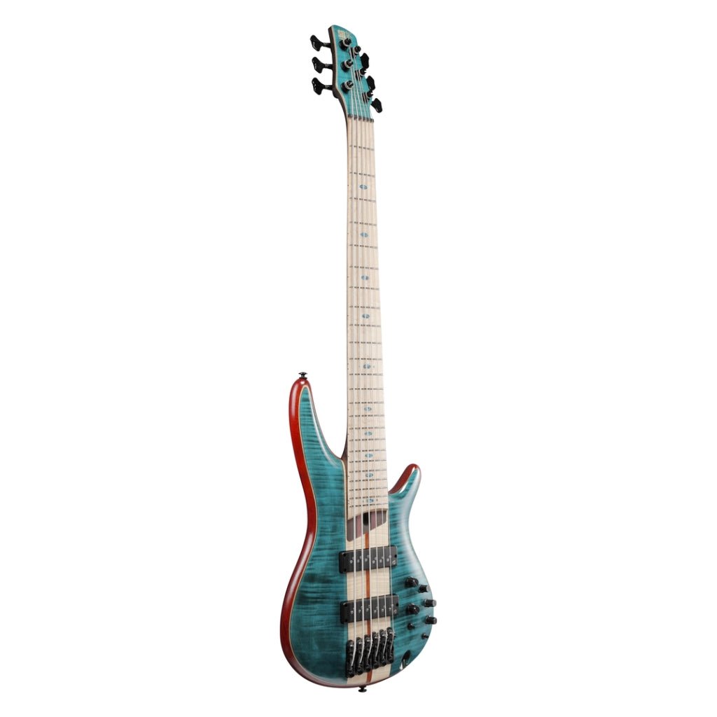 Ibanez SR1426BCGL 6 String Electric Bass Guitar Caribbean Green Low Gloss Bass Guitars Sky Music