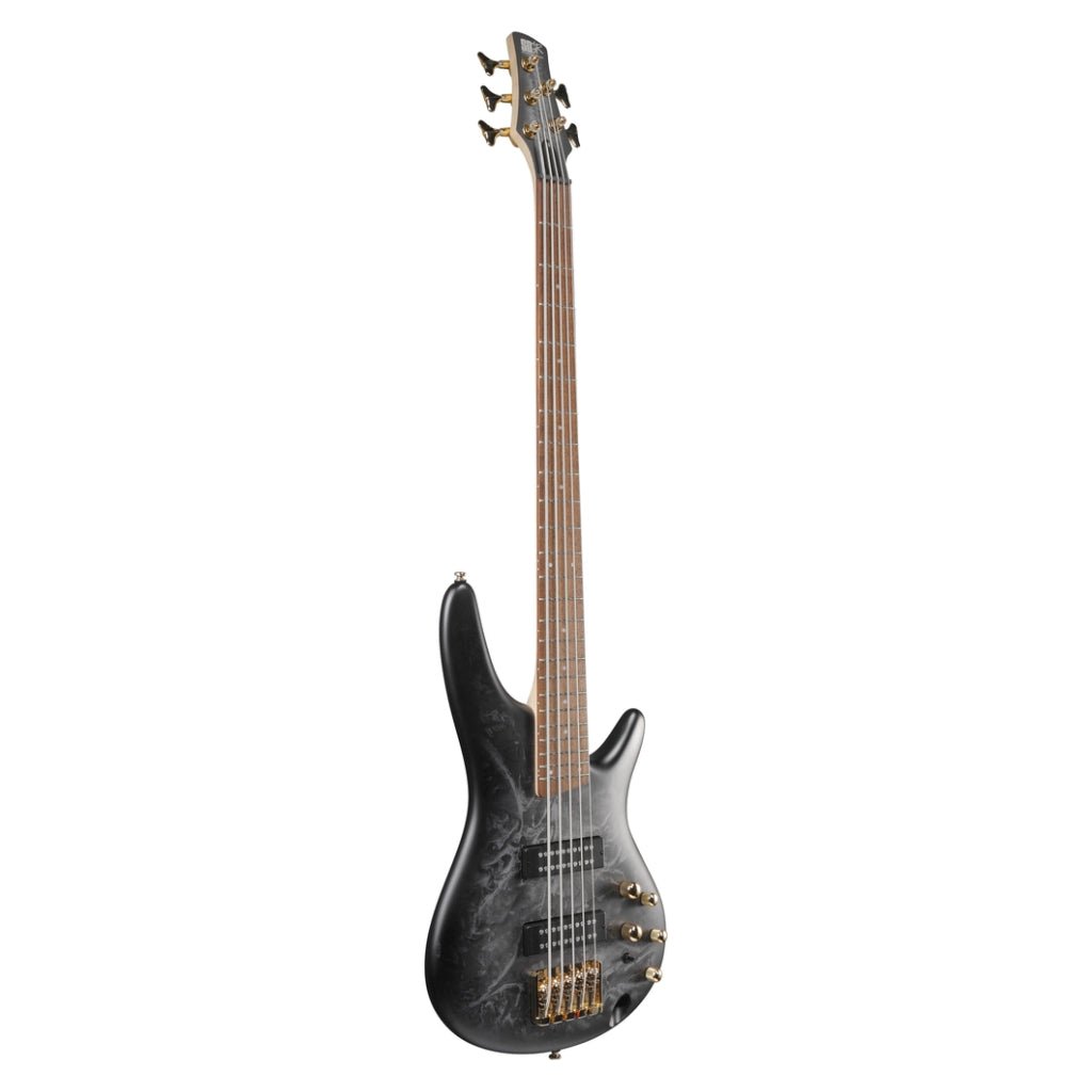 Ibanez SR305EDXBZM 5 String Electric Bass Guitar Black Ice Frozen Matte Bass Guitars Sky Music