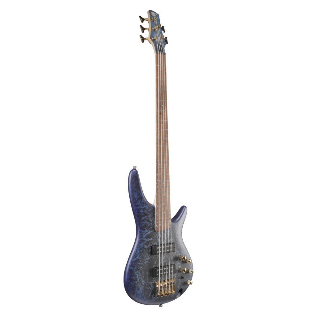 Ibanez SR305EDXCZM 5 String Electric Bass Guitar Cosmic Blue Frozen Matte Bass Guitars Sky Music