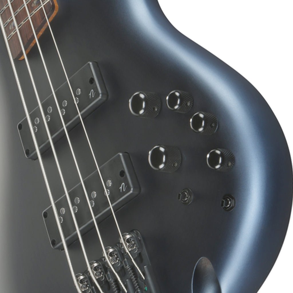 Ibanez SR500N Electric Bass Nordstrand Pickups - Midnight Arctic Ocean Matte Bass Guitars Sky Music