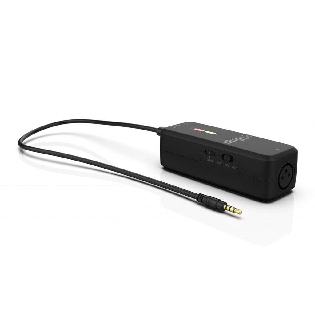 IK iRig Pre 2 - Studio Quality XLR Microphone Interface Audio Interfaces Sky Music