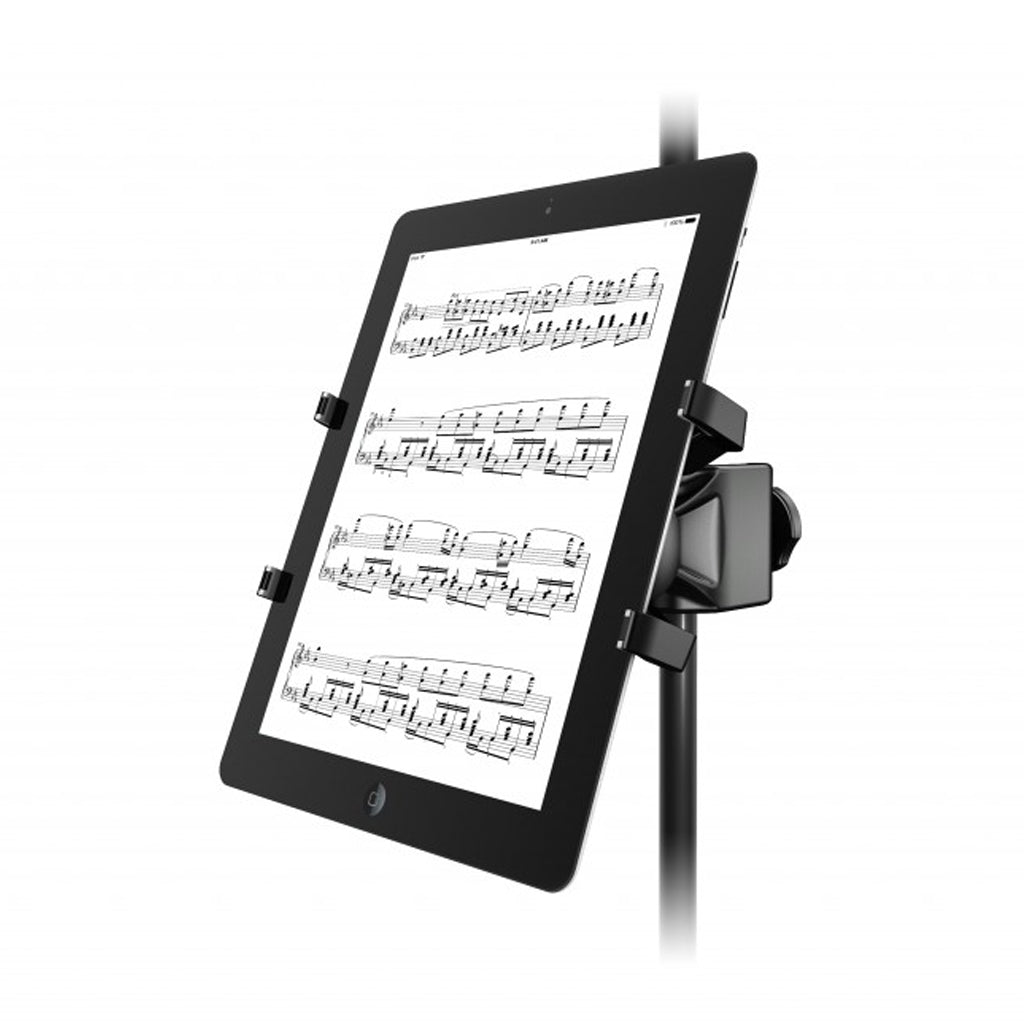 iKlip - Xpand - Universal mic stand mount for tablet up to 12.1 inch (incl. all iPad models)