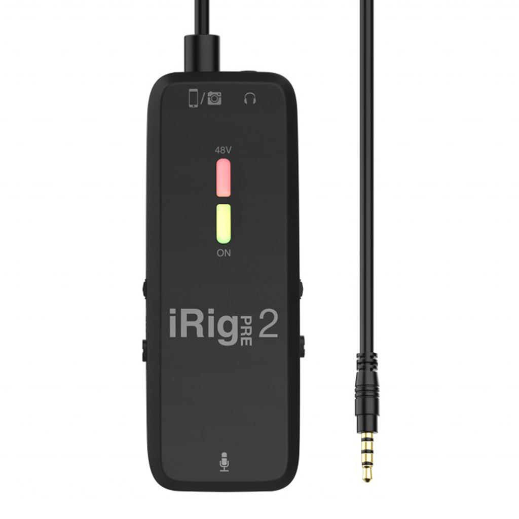 IK iRig Pre 2 Studio Quality XLR Microphone Interface