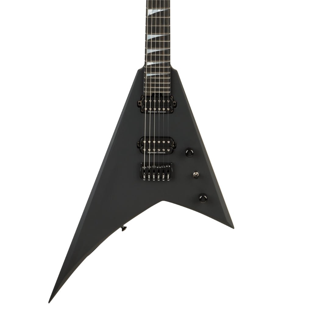 Jackson American Series Rhoads RR24 HT Electric Guitar - Satin Black, Ebony Fingerboard Electric Guitars Sky Music