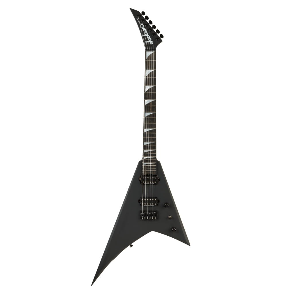 Jackson American Series Rhoads RR24 HT Electric Guitar - Satin Black, Ebony Fingerboard Electric Guitars Sky Music