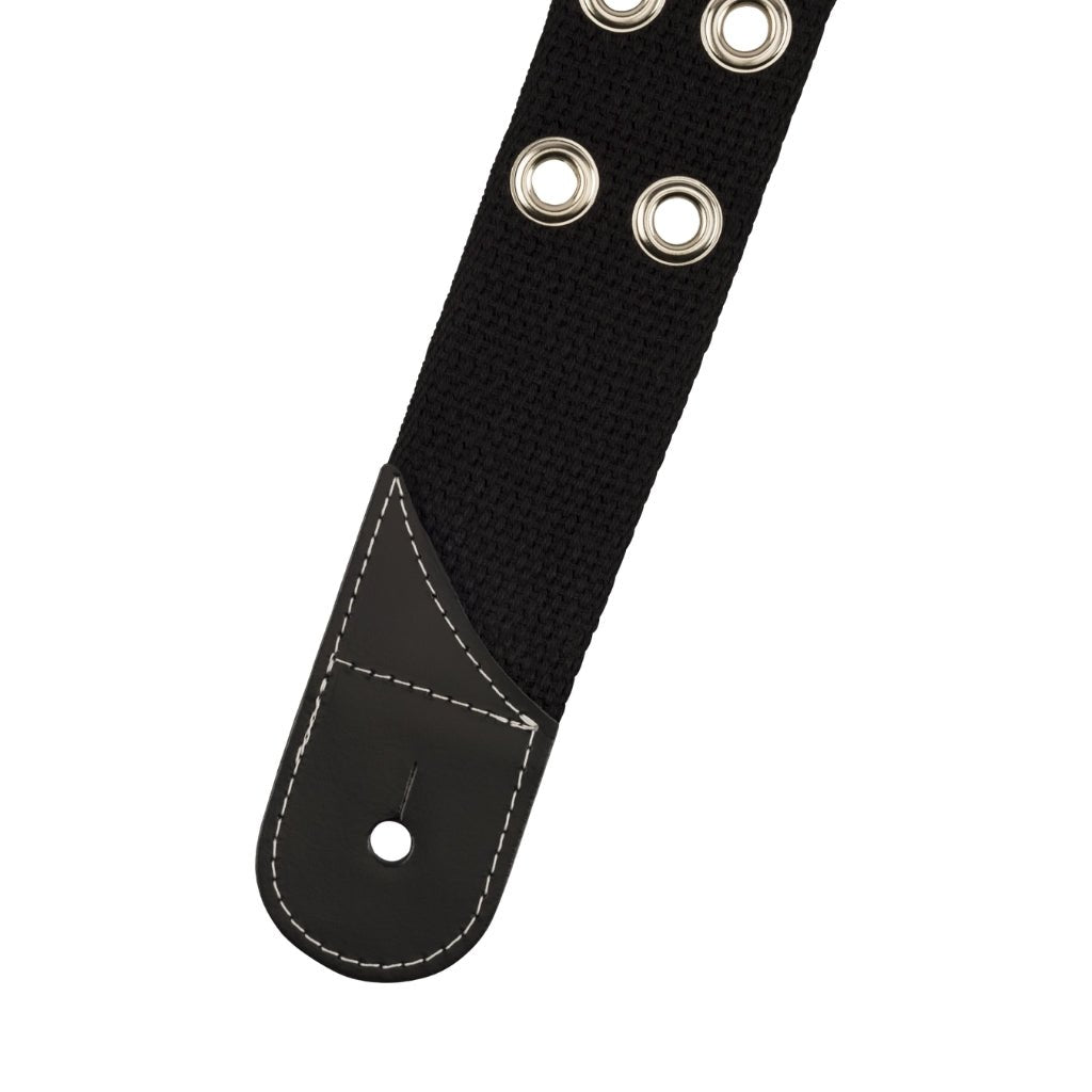 Jackson Cotton Grommet Strap - Black Guitar Straps Sky Music