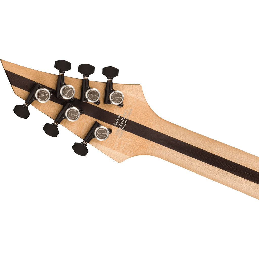 Jackson Pro Plus Series DK Modern EVTN6, Ebony Fingerboard, Silver Sparkle