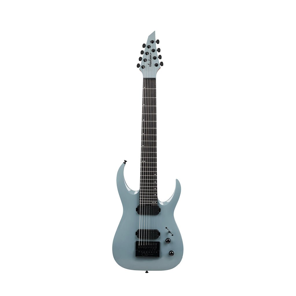 Jackson ET8 Pro Plus Series Signature Misha Mansoor Juggernaut 8-String Electric Guitar - Nardo Gray Electric Guitars Sky Music