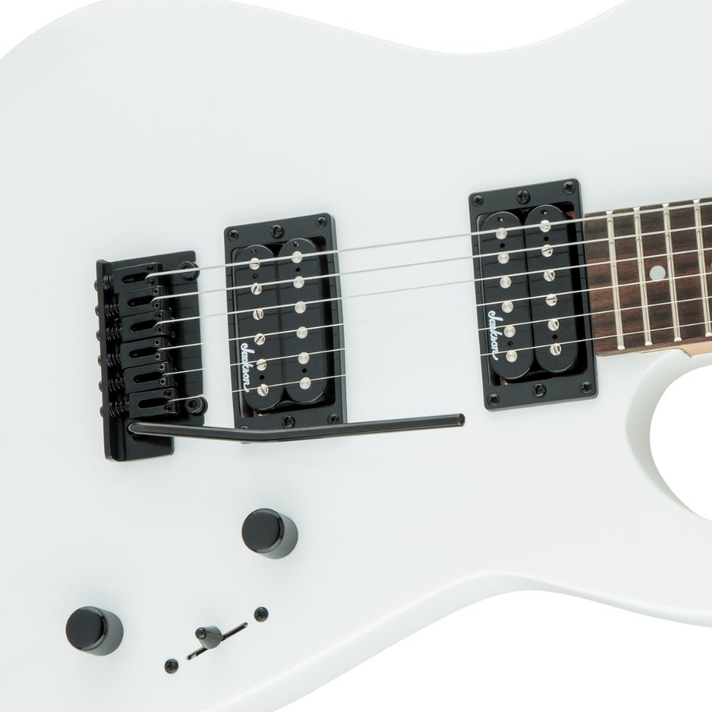 Jackson JS Series Dinky JS11 Electric Guitar - Snow White, Amaranth Fingerboard Electric Guitars Sky Music