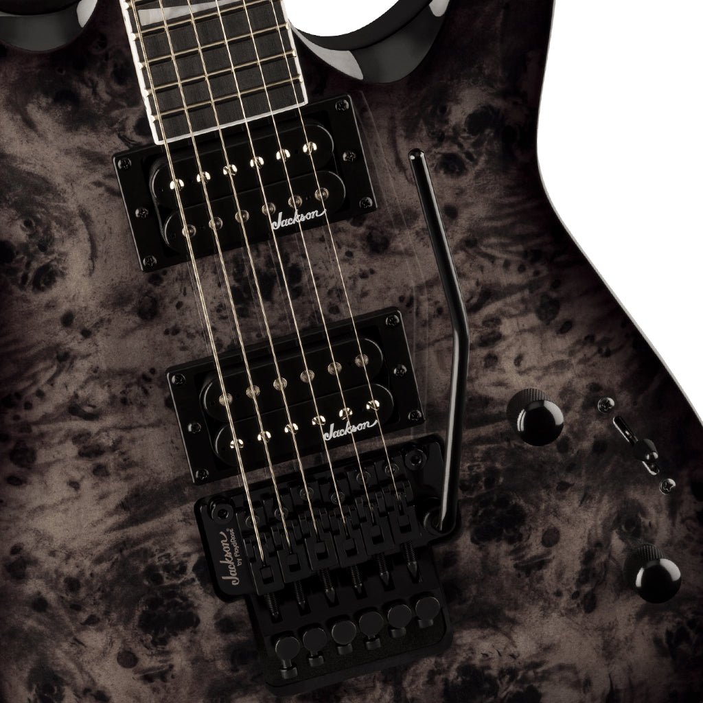 Jackson JS Series Dinky JS32 DKAP Electric Guitar - Transparent Black Electric Guitars Sky Music