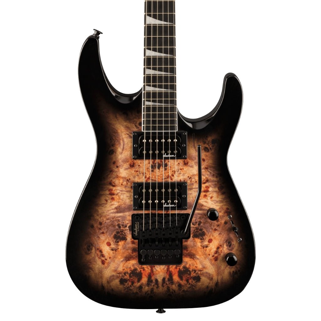 Jackson JS Series Dinky JS32 DKAP in Transparent Black Burst Electric Guitars Sky Music