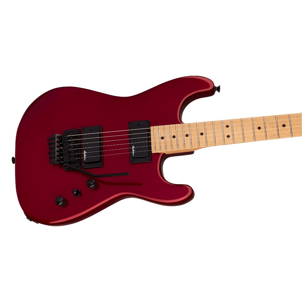Jackson Pro Origins 1985 San Dimas SD1 HH FR Electric Guitar - Candy Apple Red, Maple Fingerboard Electric Guitars Sky Music