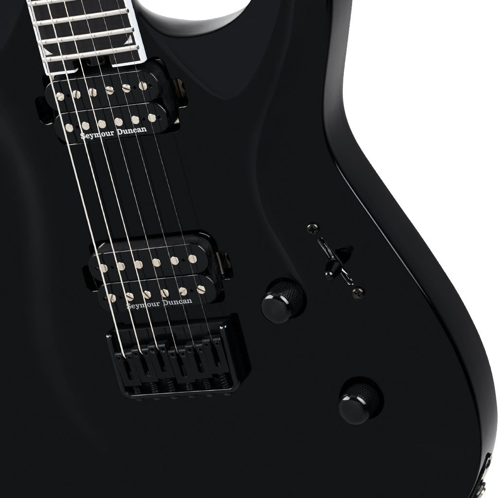 Jackson SLA2 Pro Plus Series Soloist Hardtail Electric Guitar - Gloss Black Electric Guitars Sky Music