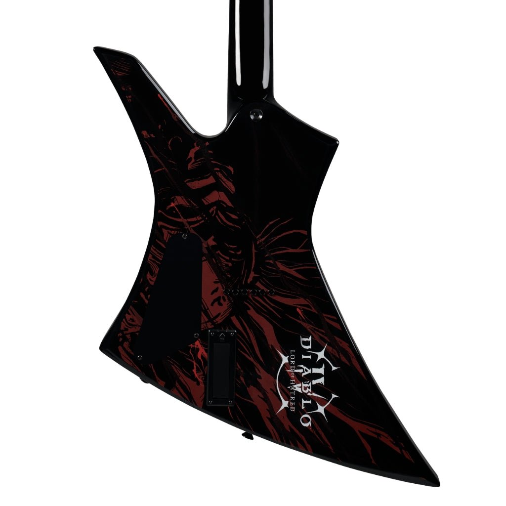 Jackson X Series Limited Diablo Kelly Electric Guitar - "Lord of Hatred" Artwork Electric Guitars Sky Music