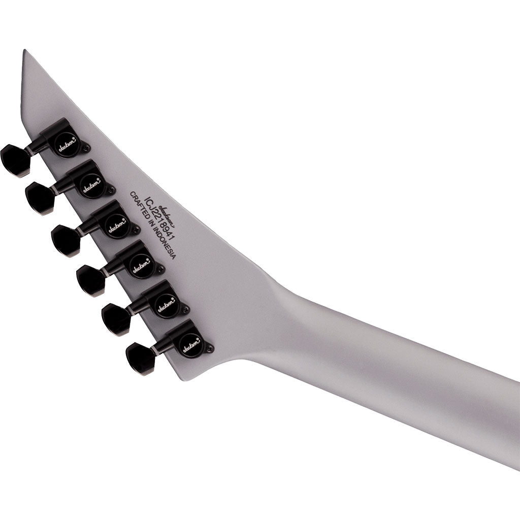 Jackson X Series Rhoads RRX24 in Battleship Gray with Black Bevels Electric Guitars Sky Music